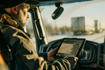 Caminhoneiro do futuro: como a tecnologia facilita a rotina na estrada e como se adaptar